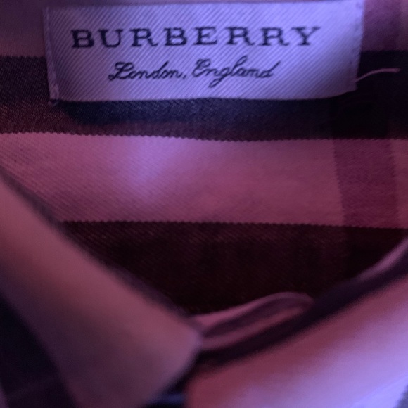 Burberry long sleeve dress shirt - Picture 4 of 4